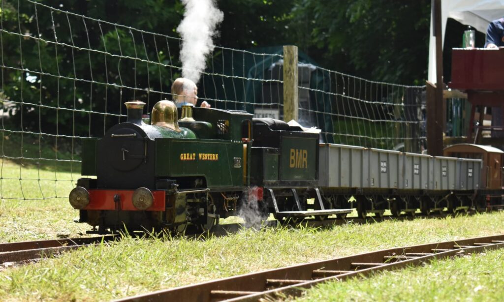 Mini Train England Bankside Miniature Railway in Brambridge, Hampshire
